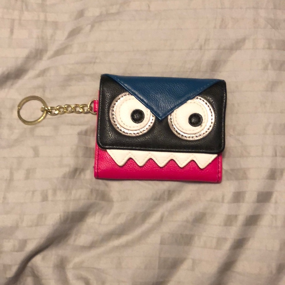 Betsy Johnson Monster key pouch